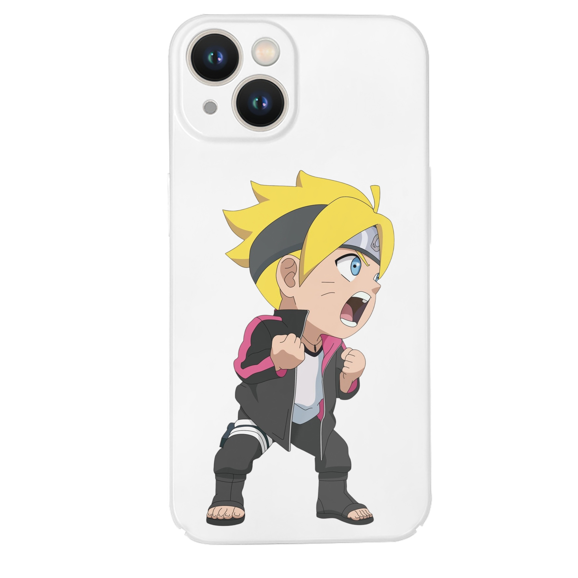 （画像用） NARUTO -ナルト- うずまき ボルト Uzumaki Boruto 【iPhone 14シリーズ対応】ハードケース